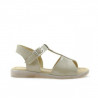 Småbarnsandaler 40c lack beige