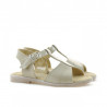 Småbarnsandaler 40c lack beige