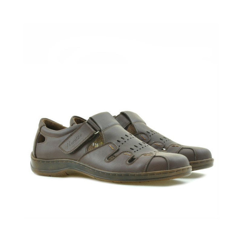 Herrloafers 819 brun