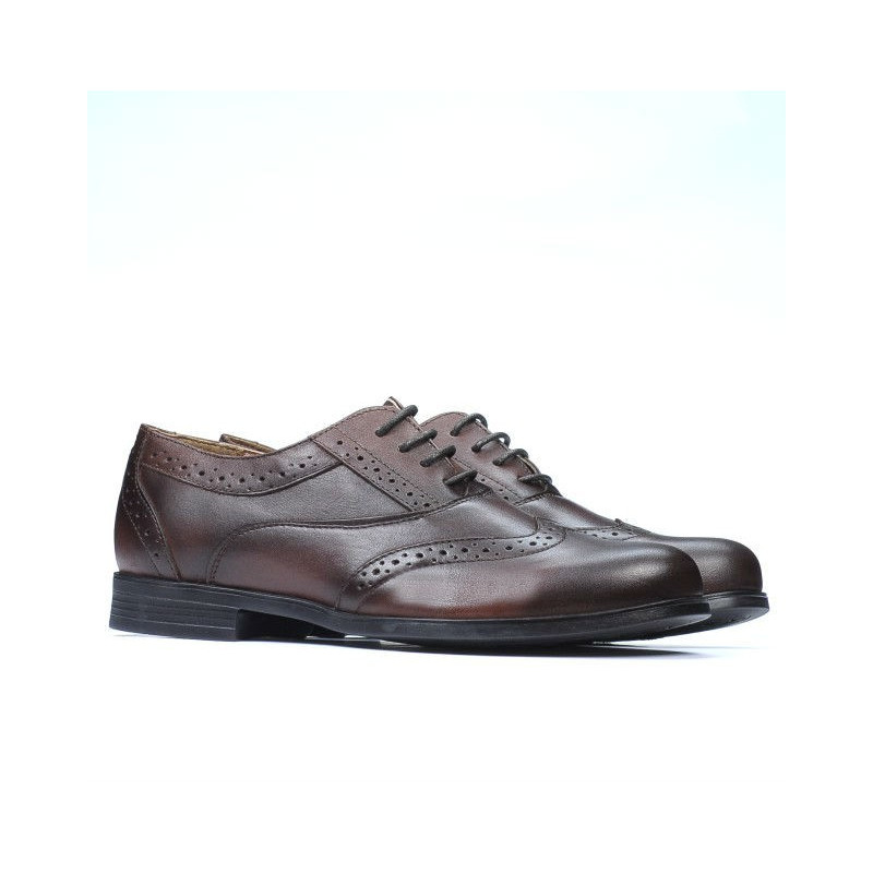 Eleganta tonårsskor 393 a brun