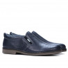 Casual herrskor 7200p indigo perforerad
