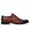 Eleganta herrskor 840 a brun+svart