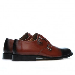Eleganta herrskor 840 a brun+svart