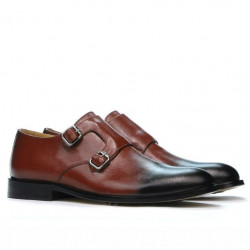 Eleganta herrskor 840 a brun+svart