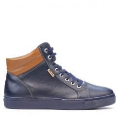 Herrkängor 4103 indigo+brun
