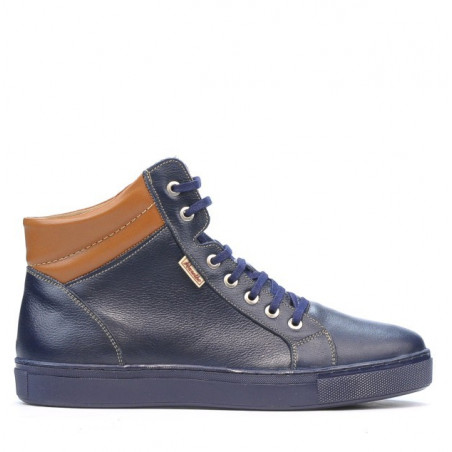 Herrkängor 4103 indigo+brun