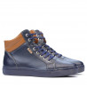 Herrkängor 4103 indigo+brun