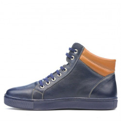 Herrkängor 4103 indigo+brun