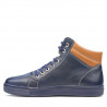 Herrkängor 4103 indigo+brun