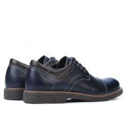 Herrcasualskor 848 indigo+café