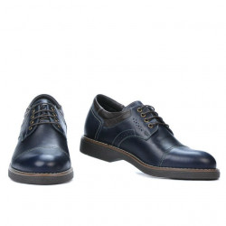 Herrcasualskor 848 indigo+café