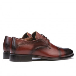 Eleganta herrskor 822 i konjak
