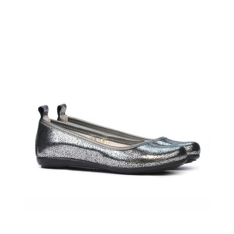Barnskor 100 pärlemorsilver