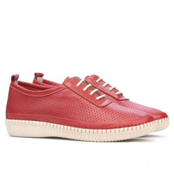 Dam loafers 688 röd
