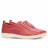 Dam loafers 688 röd