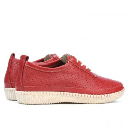 Dam loafers 688 röd