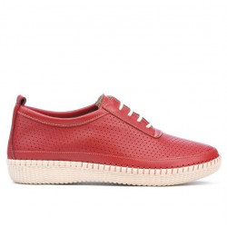 Dam loafers 688 röd