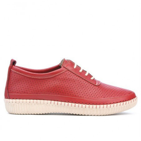 Dam loafers 688 röd