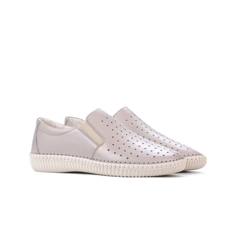Moccasiner dam / tonåringar 689 beige