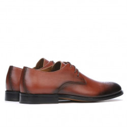 Eleganta herrskor 878 i cognac
