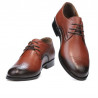 Eleganta herrskor 878 i cognac