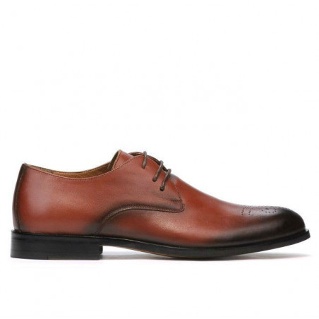 Eleganta herrskor 878 i cognac
