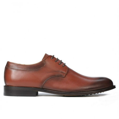 Eleganta herrskor 839 i cognac