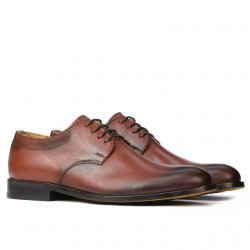 Eleganta herrskor 839 i cognac