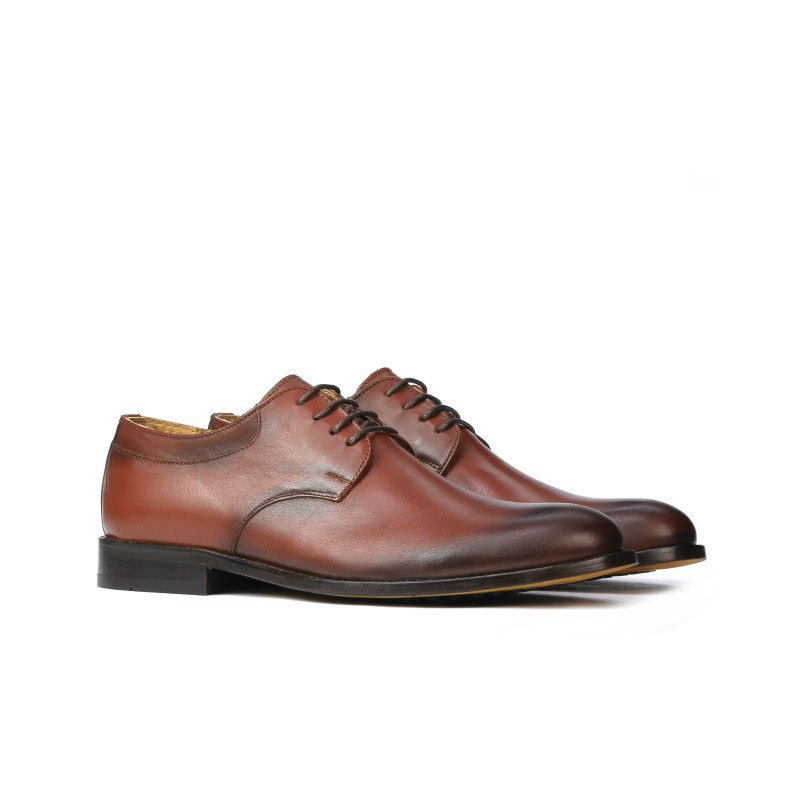 Eleganta herrskor 839 i cognac
