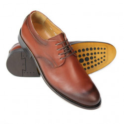 Eleganta herrskor 839 i cognac