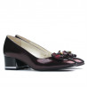 Eleganta damskor 1270 lack bordeaux