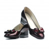 Eleganta damskor 1270 lack bordeaux
