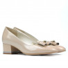 Eleganta damskor 1270 lack elfenben