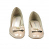 Eleganta damskor 1270 lack elfenben