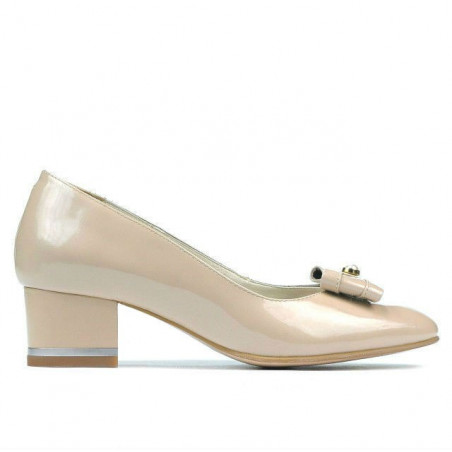 Eleganta damskor 1270 lack elfenben