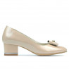 Eleganta damskor 1270 lack elfenben