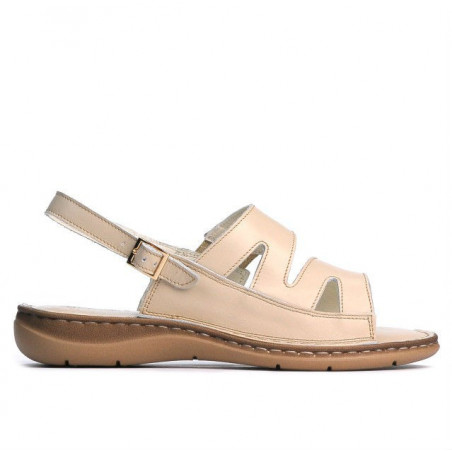 Dammsandaler 5044 beige