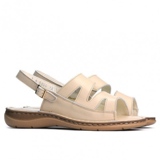 Dammsandaler 5044 beige