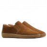 Damskor/moccasiner tonåringar 689 buff bruna