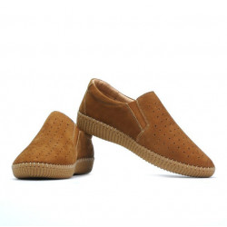 Damskor/moccasiner tonåringar 689 buff bruna