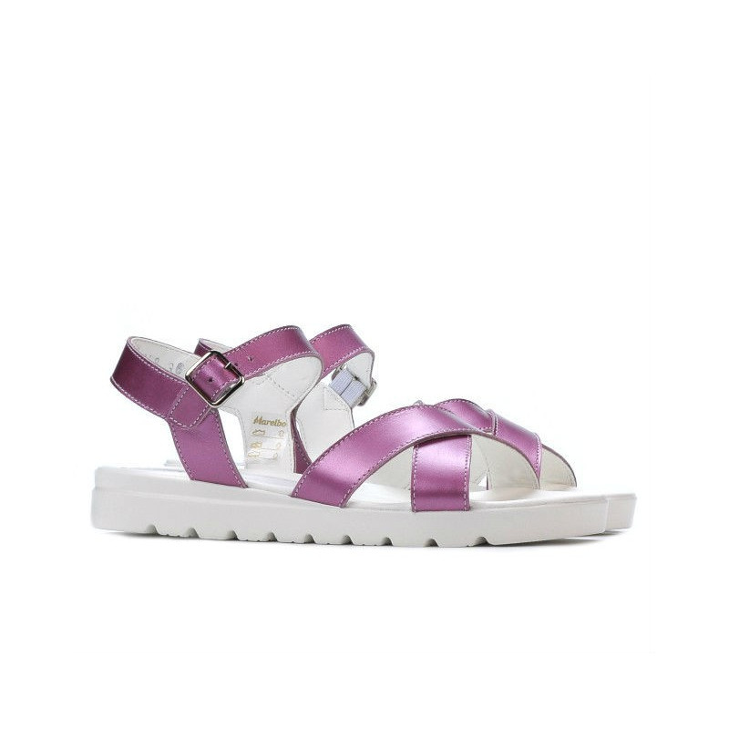 Dam sandaler 5049 pärlemorrosa