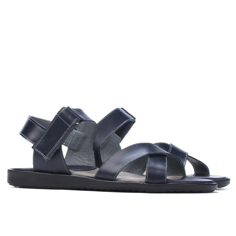 Herrsandaler 345 indigoblå