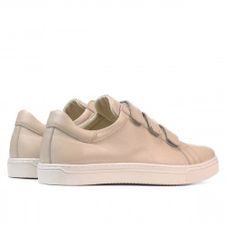 Herrsportskor 893sc beige kardborreband