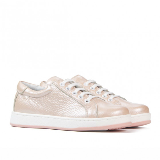Barnskor 167 pärlemo rosa