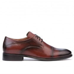 Eleganta herrskor (stora storlekar) 822m i cognac