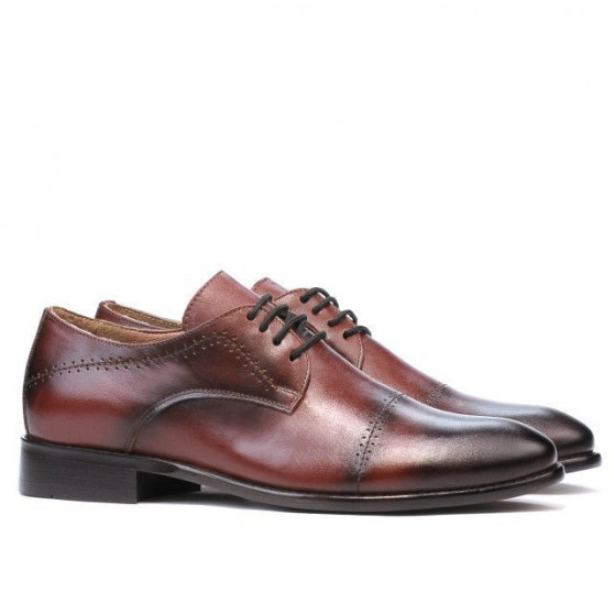 Eleganta herrskor (stora storlekar) 822m i cognac