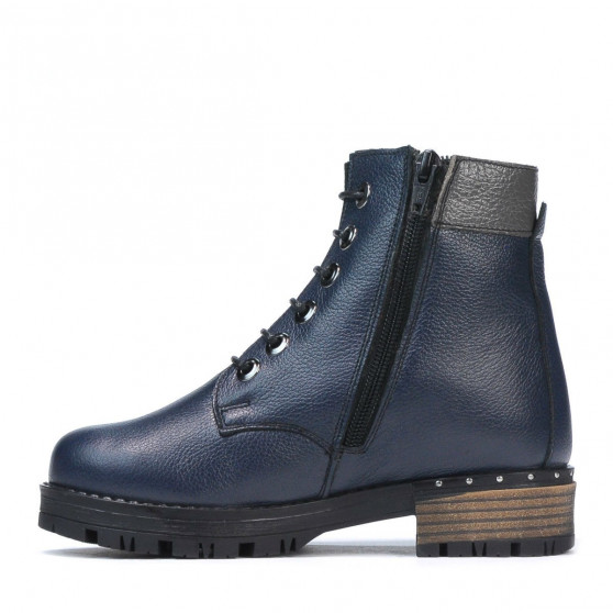 Barnkängor 3014 indigoblå