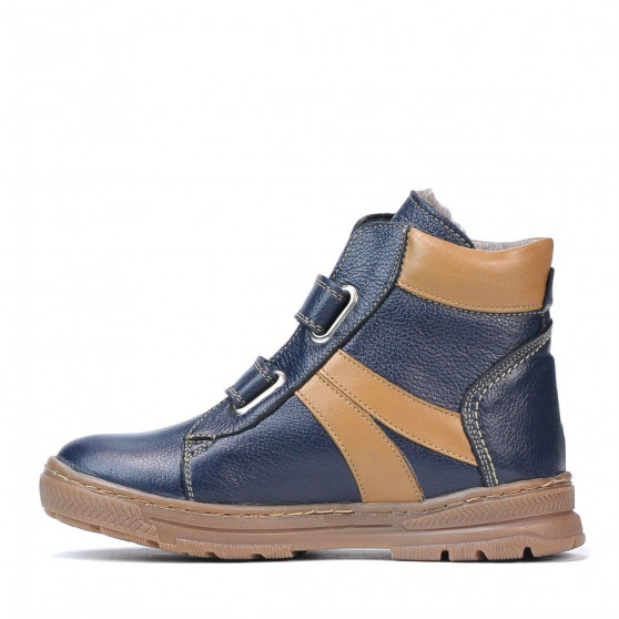 Barnstövlar 3015 indigo kombinerat