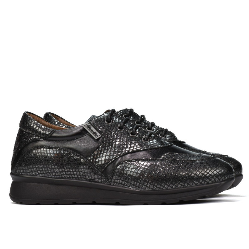 Dam sport/casual skor 6005 kombinerat svart