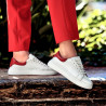 Dam sneakers 6008 vit kombinerad